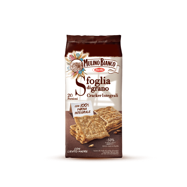 Sfoglia di grano Cracker Integrali