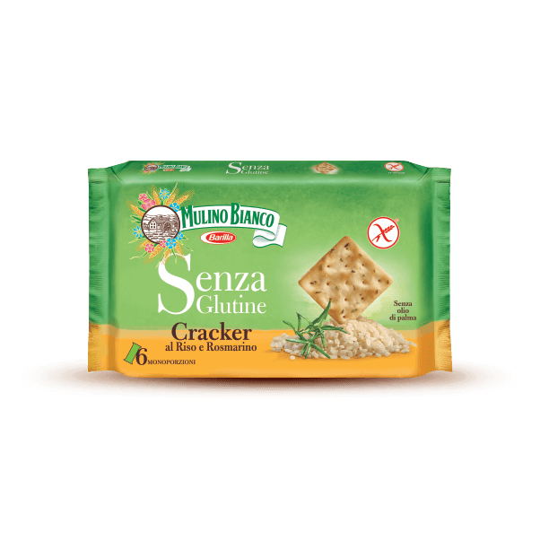 Cracker Senza Glutine al Riso e Rosmarino