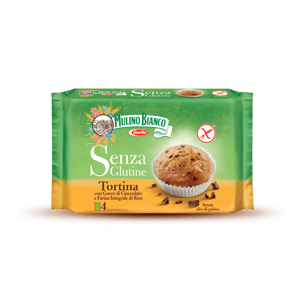Tortine Senza Glutine con Gocce di Cioccolato