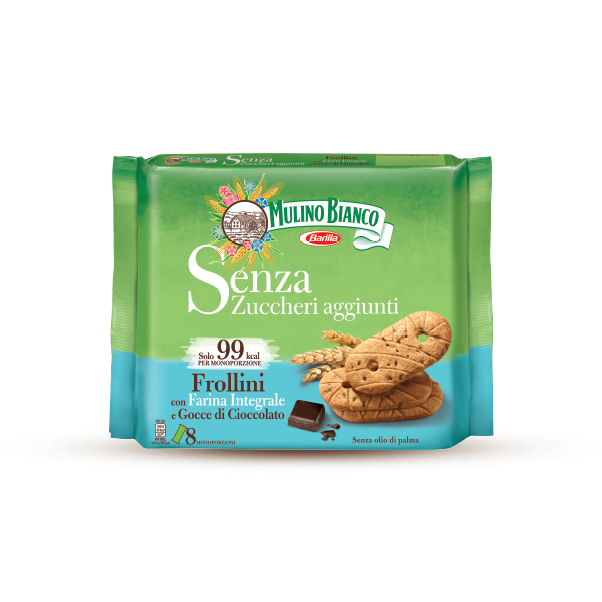 Frollino con Farina Integrale e Gocce di Cioccolato