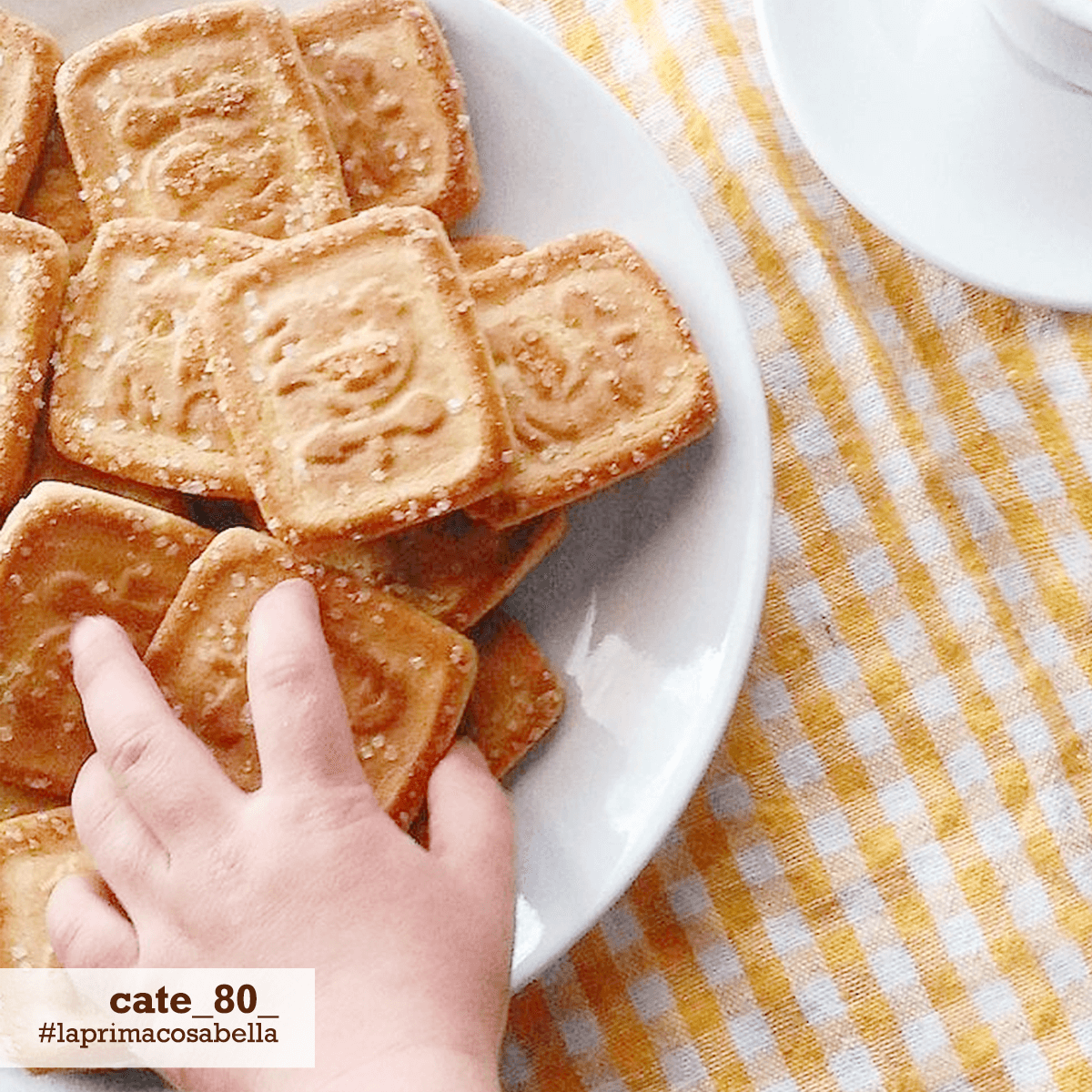 Galletti Mulino Bianco: Biscotti frollini con granelli di zucchero